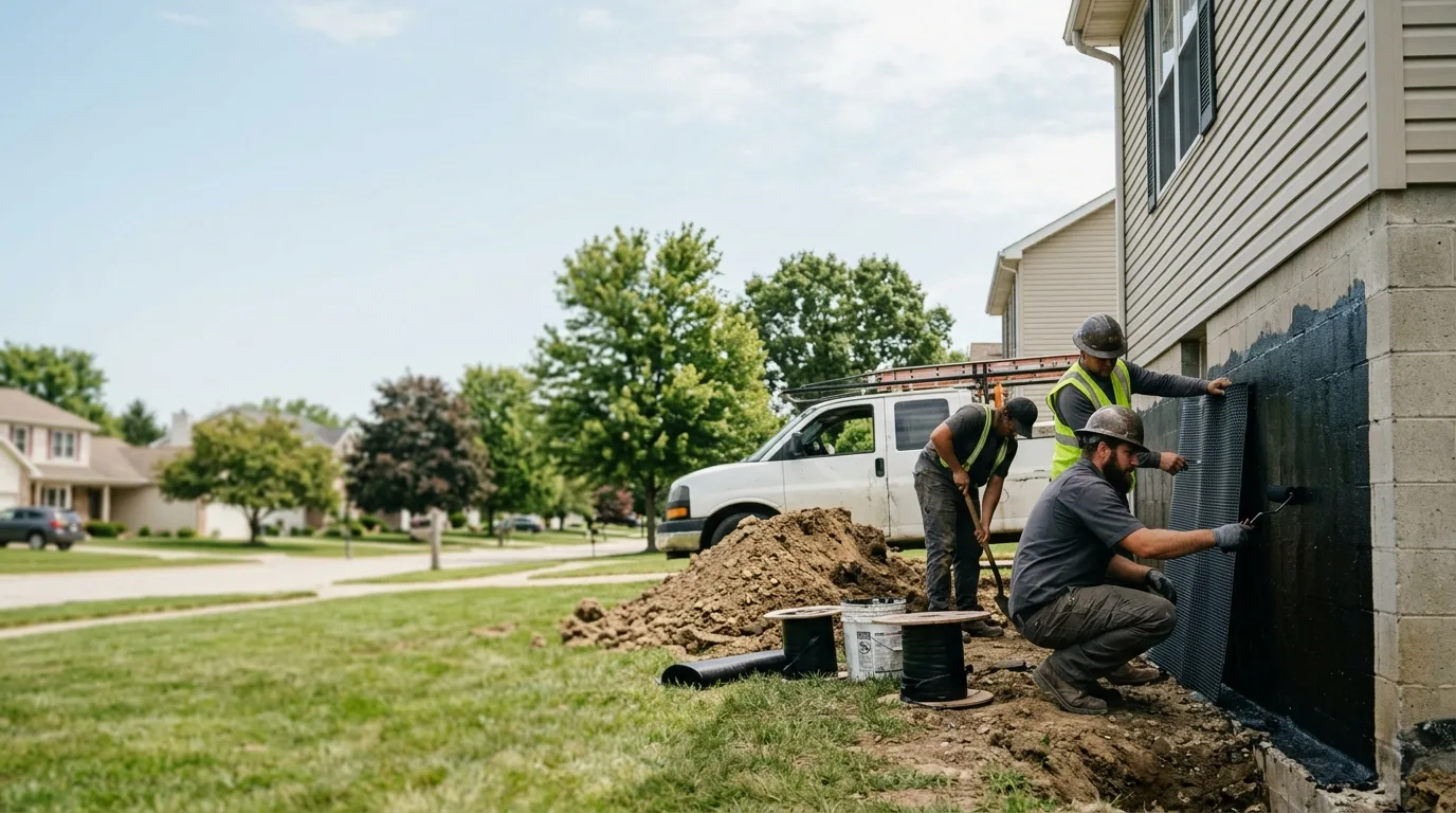 Basement Waterproofing in Bridgeport, OH near me